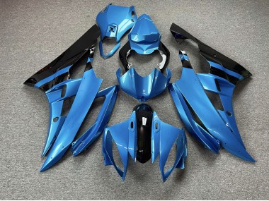 Sky Blue and Black 2006-2007 R6 Fairings