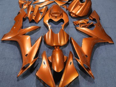 Solid Orange 2004-2006 R1 Fairings