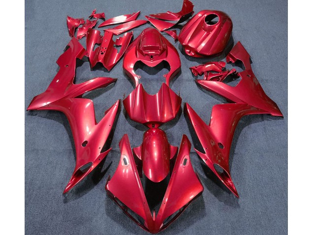 Solid Red 2004-2006 R1 Fairings