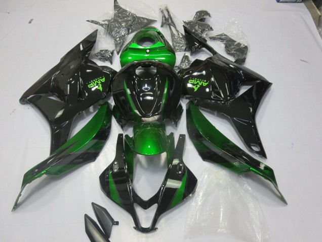 Special Green Gloss Black 2009-2012 CBR600RR Fairings