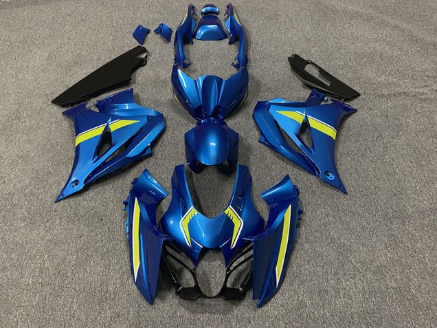 Stock Style Blue 2017-2023 GSXR 1000 Fairings