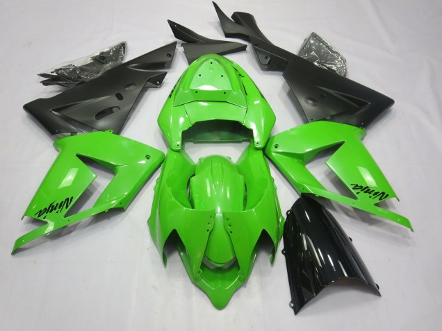 Total Green 2004-2005 ZX10R Fairings