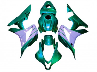 Turquoise and Milky Purple 2007-2008 CBR600RR Fairings