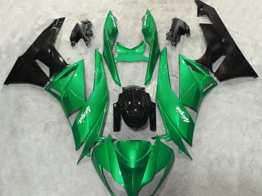 Vibrant Green Gloss 2009-2012 ZX6R Fairings