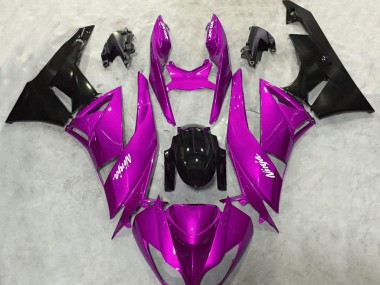 Vibrant Pink Gloss 2009-2012 ZX6R Fairings