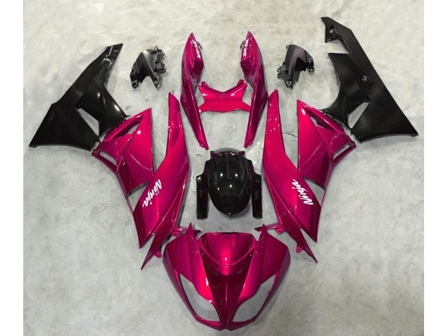 Vibrant Red Gloss 2009-2012 ZX6R Fairings