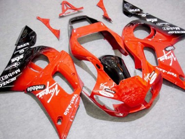 Virgin Red 1998-2002 R6 Fairings