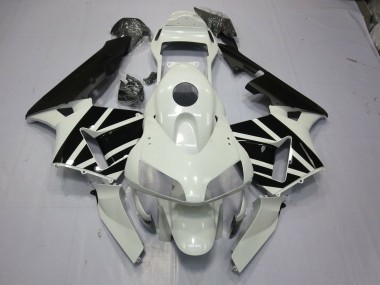 White & Black OEM 2003-2004 CBR600RR Fairings