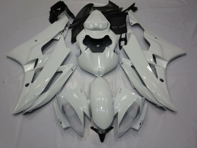 White Gloss 2006-2007 R6 Fairings