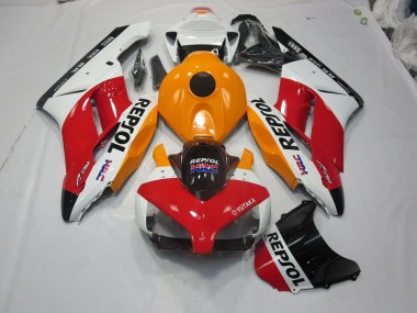 White Repsol 2004-2005 CBR1000RR Fairings