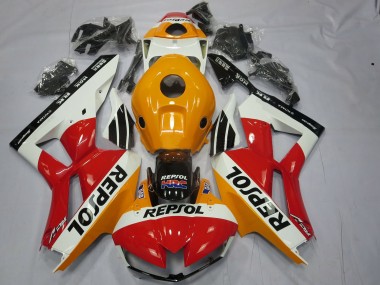 White Repsol 2013-2023 CBR600RR Fairings