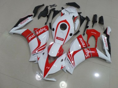 White Supreme 2012-2016 CBR1000RR Fairings