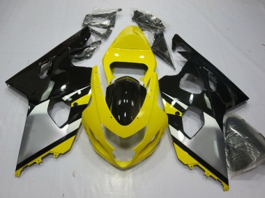 Yellow OEM Style 2004-2005 GSXR 600-750 Fairings