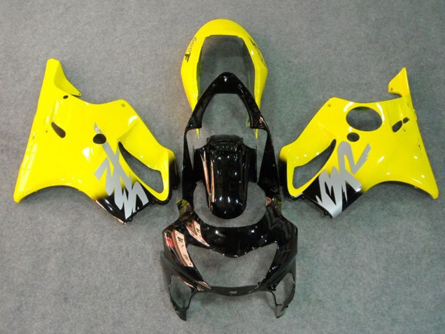 Yellow Silver Decal 1999-2000 CBR600 F4 Fairings