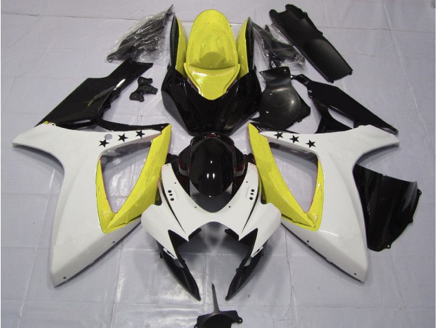 Yellow Star 2006-2007 GSXR 600-750 Fairings