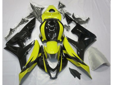 Yellow and Black OEM Design 2007-2008 CBR600RR Fairings