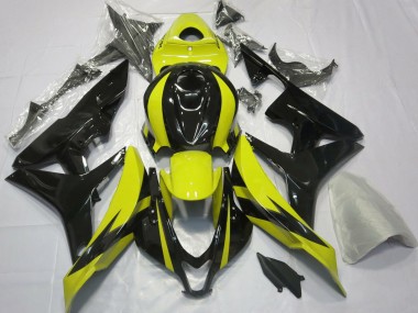 Yellow and Black OEM Design 2007-2008 CBR600RR Fairings