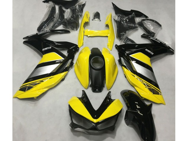 Yellow and Gloss Black 2015-2018 R3 Fairings